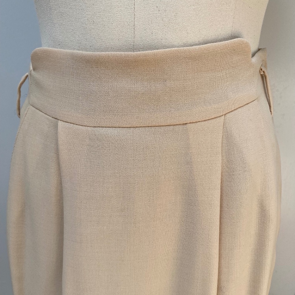 Vintage Giorgio Armani lined wool skirt